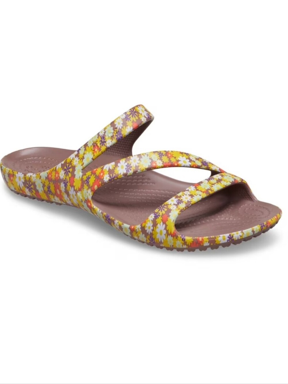 Crocs Kadee II Retro Floral Slide Sandal - Size 10